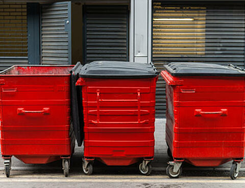 Red DustBin