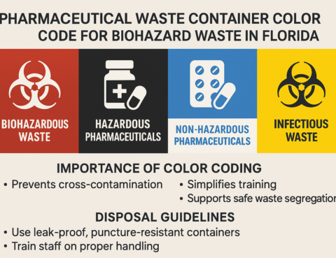 Pharmaceutical Waste Container Color Code,