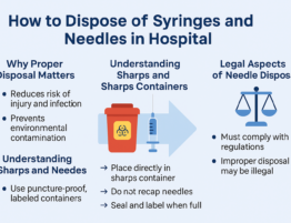 How to Dispose Syringes and Needles in Hospital,