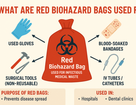 What Are Red Biohazard Bags Used For,
